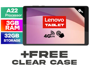 Lenovo Tab M8 4th Gen 4G LTE Tablet - High Performance