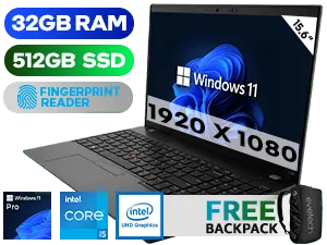Lenovo ThinkPad L15 Gen 4 Core i5 Laptop - 32GB RAM for Ultimate
