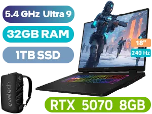 MSI Crosshair 18 32GB/1TB RTX 5070