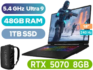 MSI Crosshair 18 48GB/1TB RTX 5070