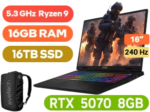 MSI Crosshair A16 16GB/16TB Ryzen 9