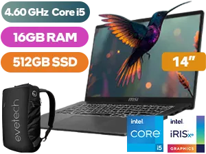 MSI Modern 14 F13MG-437ZA Intel® Core™ i5 Professional Laptop