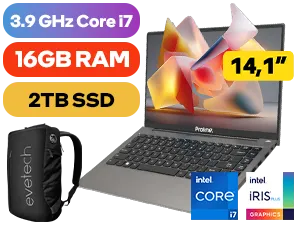 Proline Thinline V14 Core i7 Laptop - 16GB RAM & 2TB SSD | Evetech
