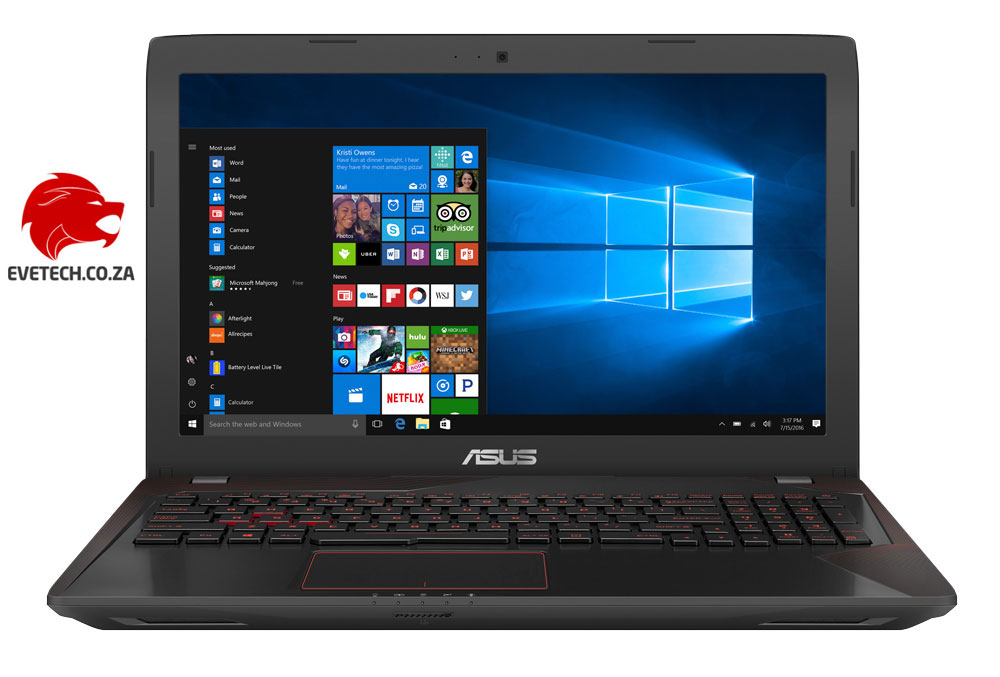 ASUS FX553VD i7 GTX 1050 Gaming Laptop With 16GB RAM - Free
