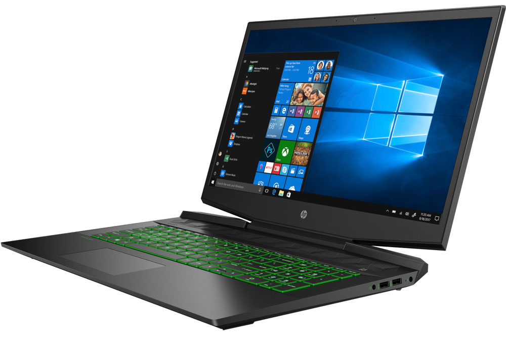 HP Pavilion 17 Core i7 GTX 1660 Ti Laptop With 256GB SSD