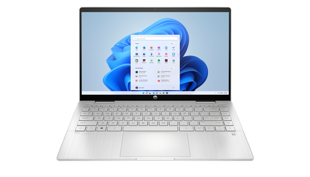 HP Pavilion x360 2 in 1 14 ek0012ni 14 Windows 11 Home Intel 12th Gen i7 1255U 16GB RAM 1TB SSD FHD Natural silver