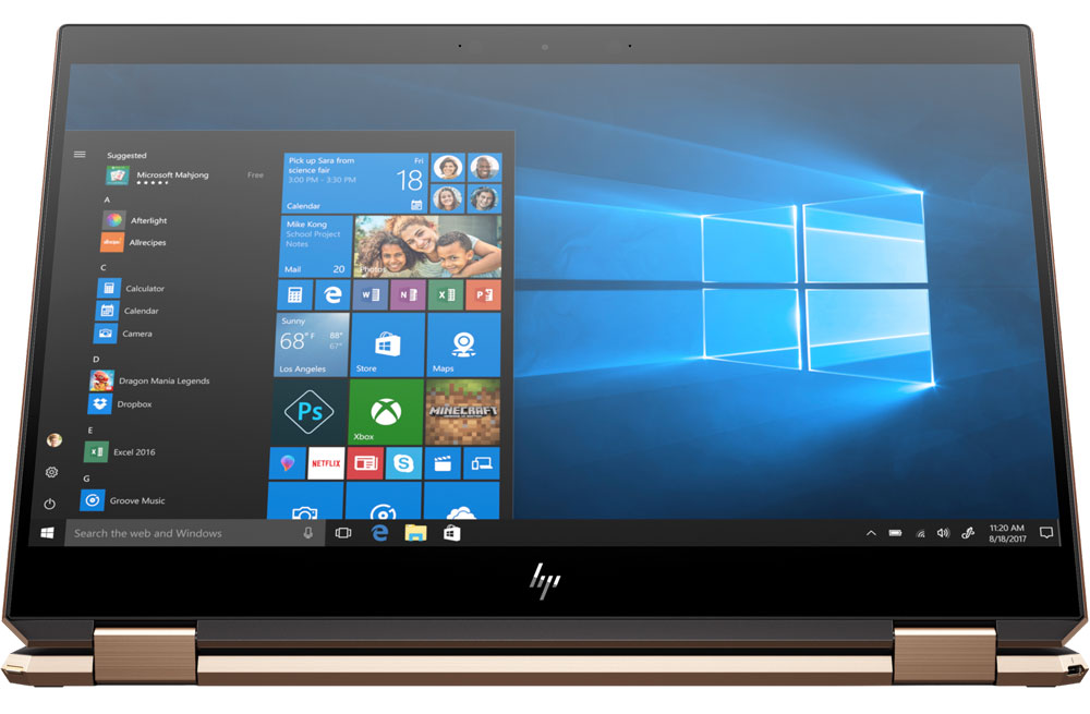 HP Spectre x360 Core i7 4K Convertible Laptop 7DU84EA