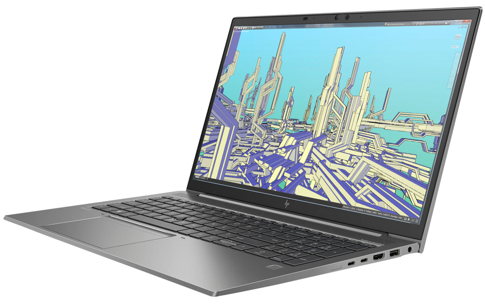 HP ZBook Firefly 15 G8 Core i7 Quadro T500 Workstation Laptop With