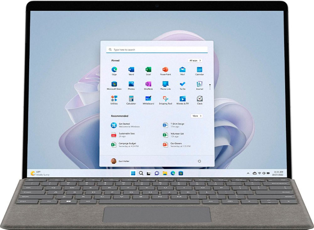 Microsoft Surface Pro 9 - 13 Intel Core i5 2-in-1 Laptop & Tablet