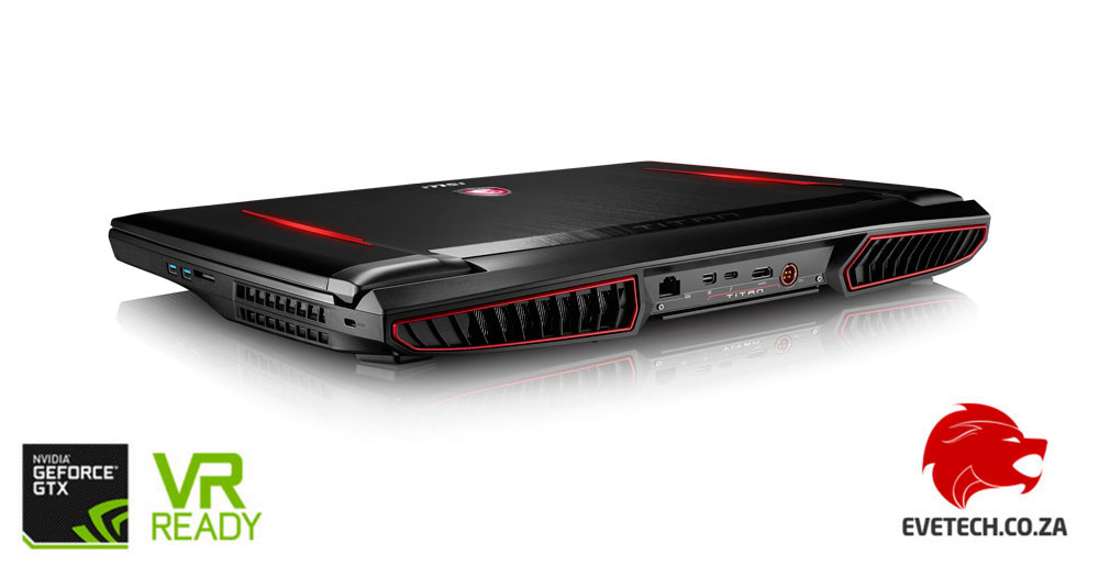 MSI GT73VR 6RE TITAN SLI Core i7 Gaming Laptop With 512GB SSD And