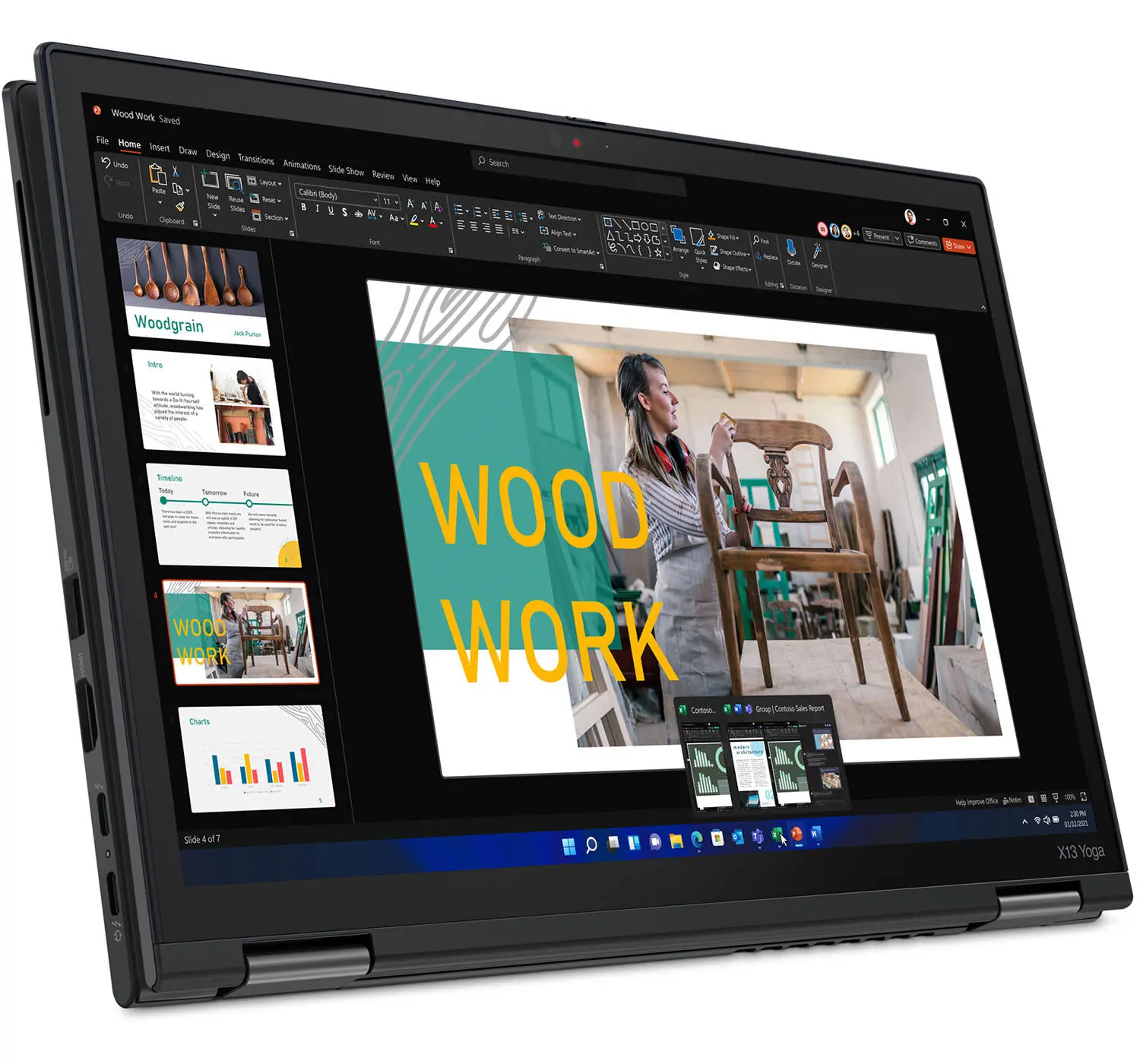 Lenovo ThinkPad X13 Yoga Gen 3 Laptop - Versatile 2-in-1