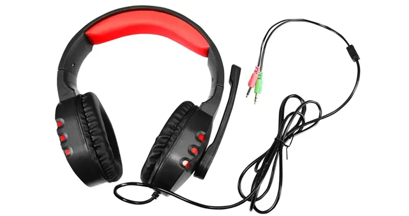 Superchannel SC01 Gaming Headset featuring stereo audio and anti-sweating design