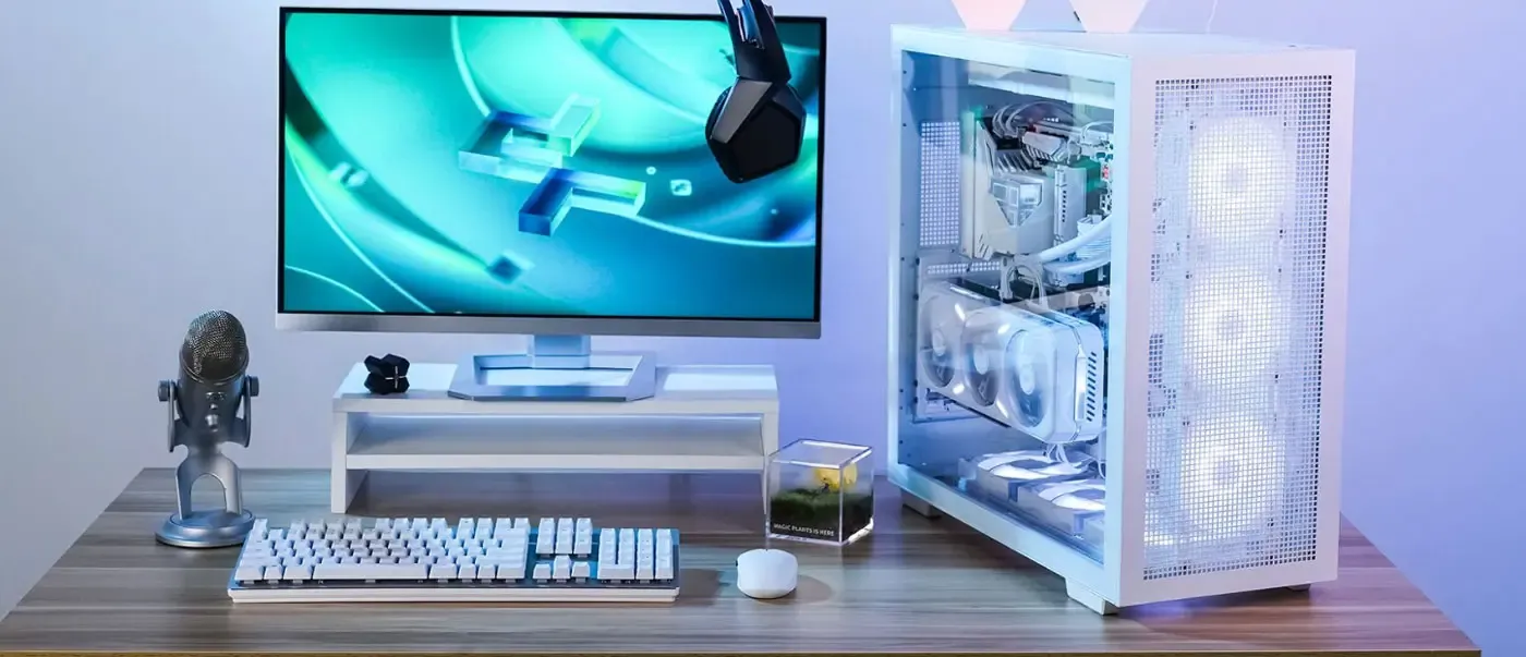 Trinity 140mm ARGB fan fitted in the DeepCool MORPHEUS WH case