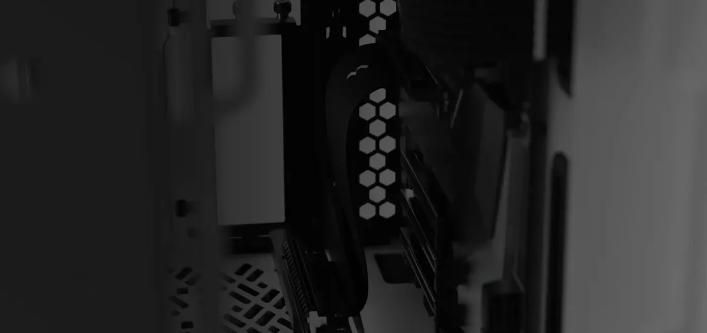 Double-sided wiring construction of the Fractal Design Flex B-20 riser cable