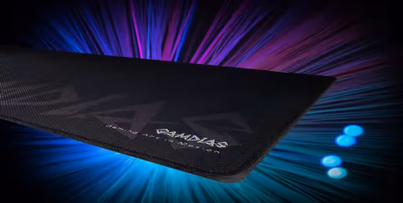 Gamdias NYX P1 Gaming Mouse Mat - Anchored Foundation