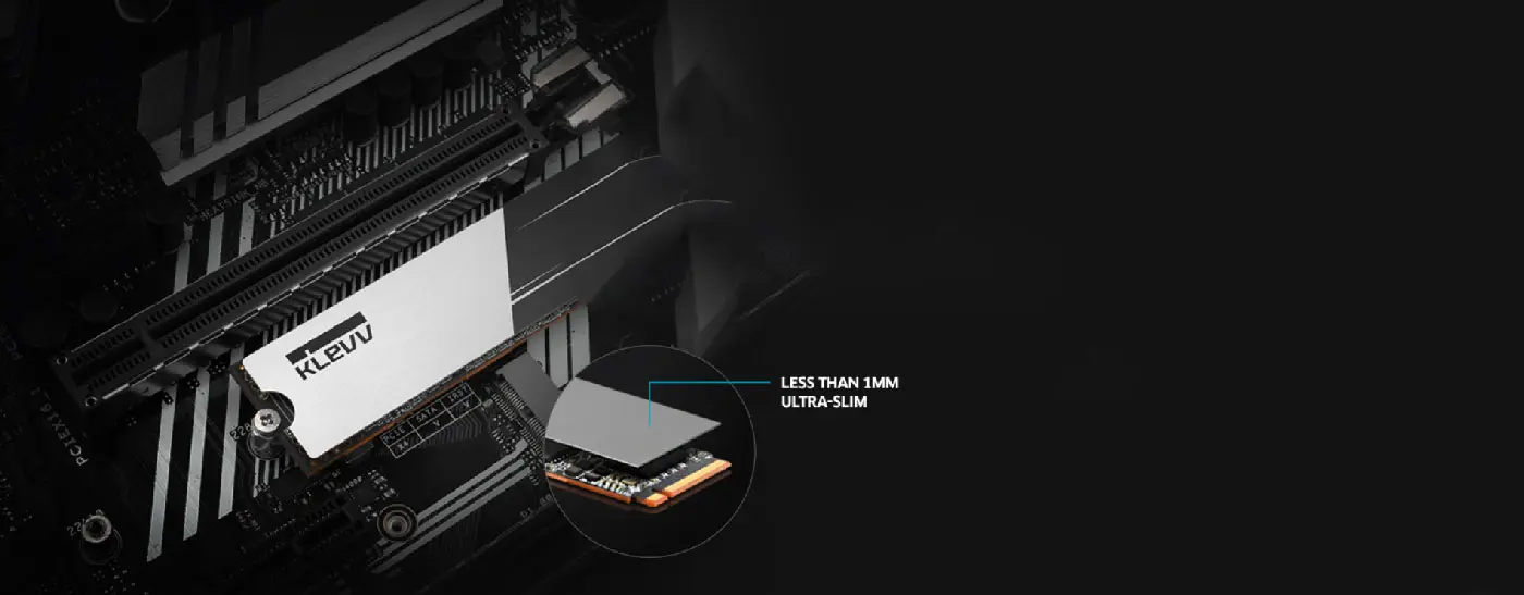 KLEVV CRAS C910 1TB M.2 NVMe SSD Desktop View