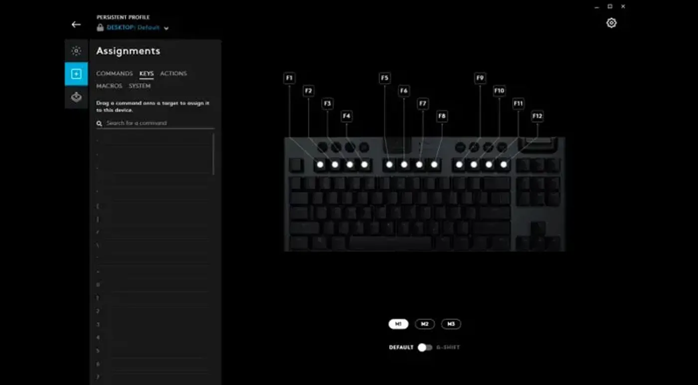 G915 TKL on a desk during a long wireless gaming session