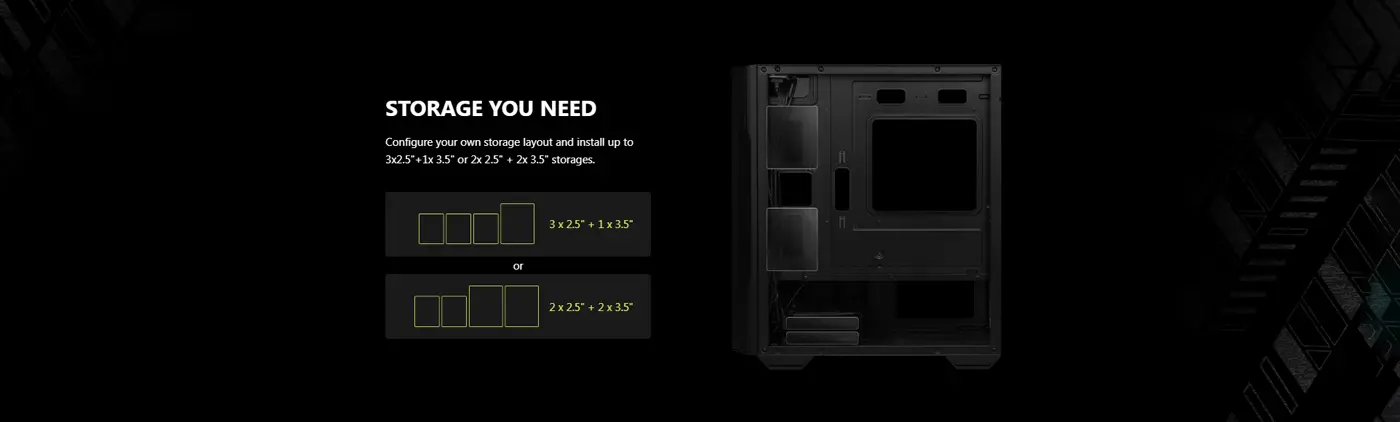 MSI Mag Forge M100A Gaming Case Hardware Compatibility