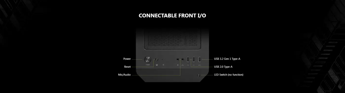 MSI Mag Forge M100A Gaming Case Showcase