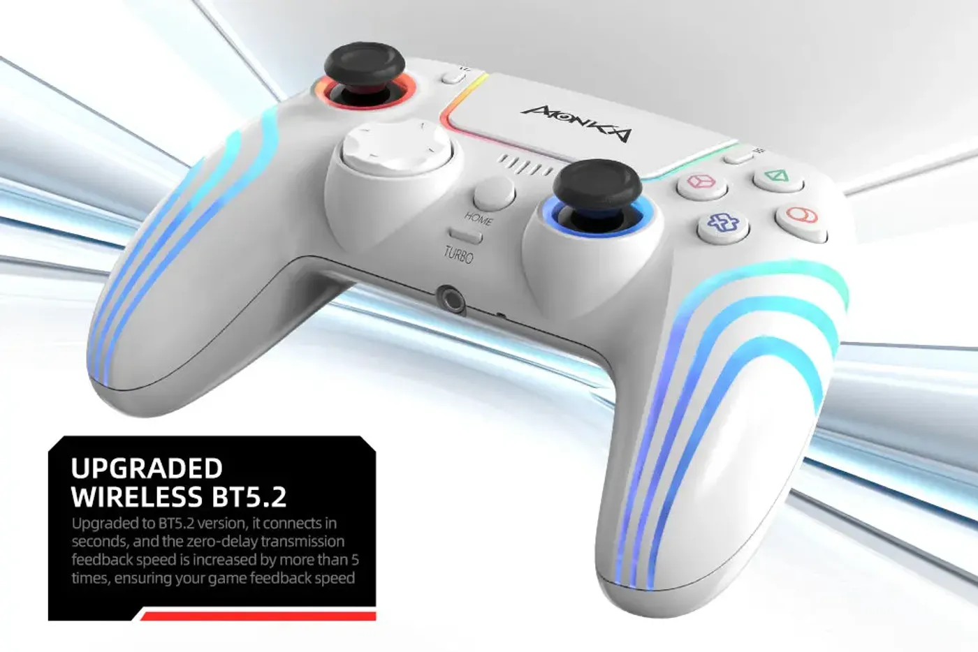 MARVO Monka Contra controller in use during gameplay