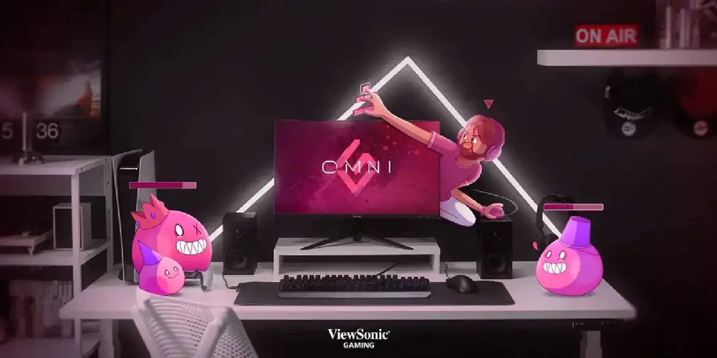ViewSonic OMNI VX2428 Gaming Monitor - Mobile View