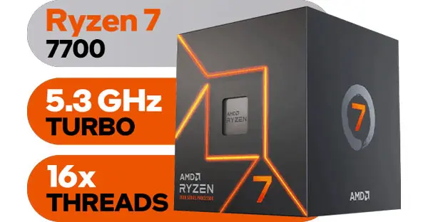 [ほぼ新品]AMD Ryzen 7 7700 AMD Ryzen 7 7700 Processor - Free Shipping - South Africa