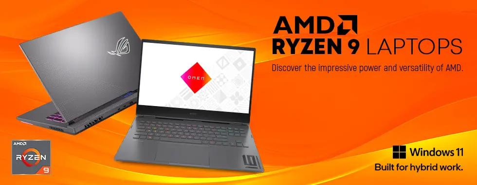 AMD Ryzen 9 Laptops