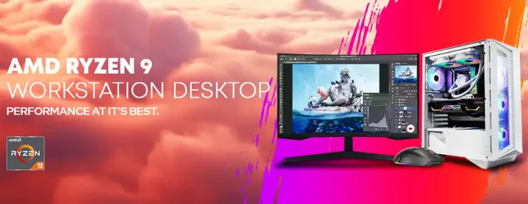 AMD Ryzen 9 Workstation PCs - Powerful Desktops for Professionals