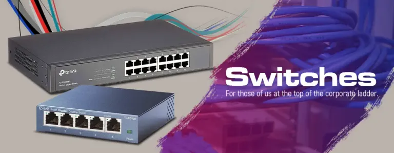 Network Switches — More Wired Ports, Less Lag ⚙️ Network Switches — More Wired Ports, Less Lag ⚙️