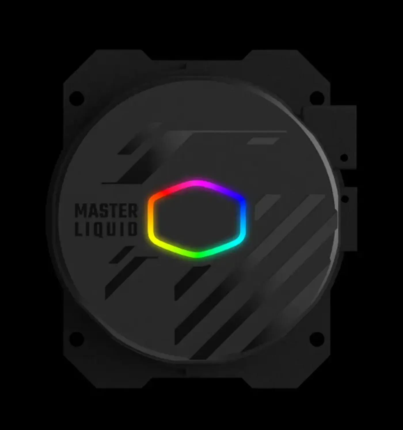 Sleek and minimalist pump cover design for modern PC builds