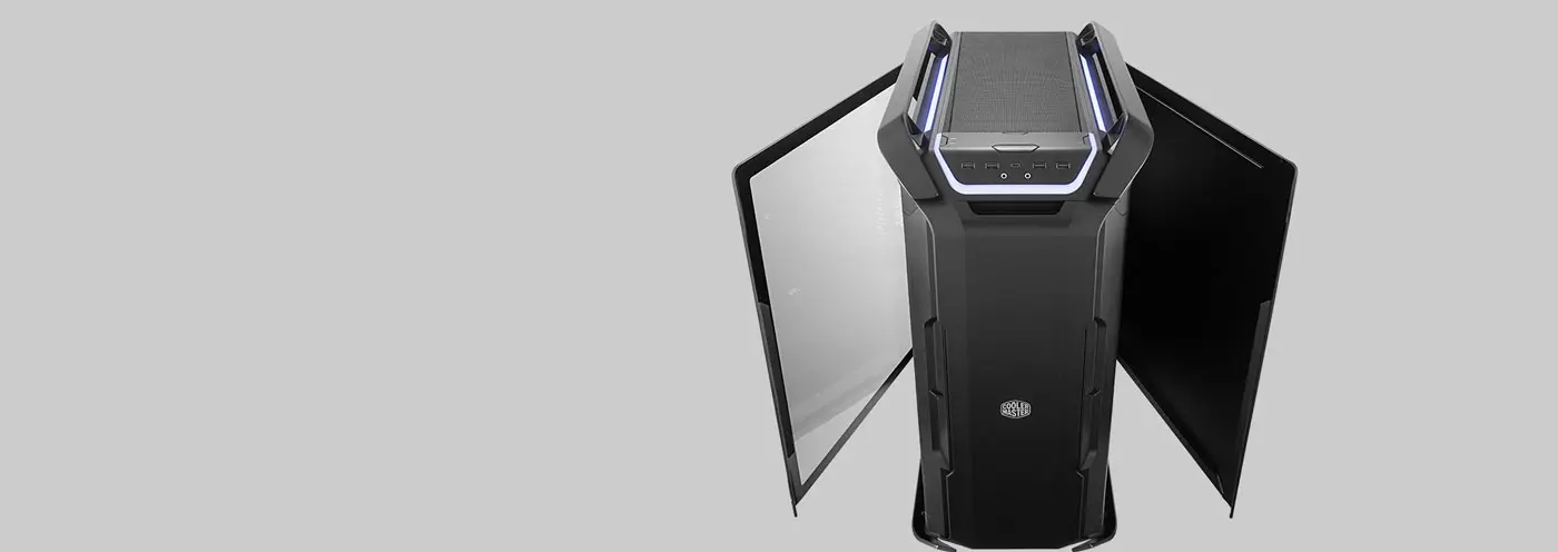 Curved Tempered Glass Side Panel of Cooler Master Cosmos C700P
