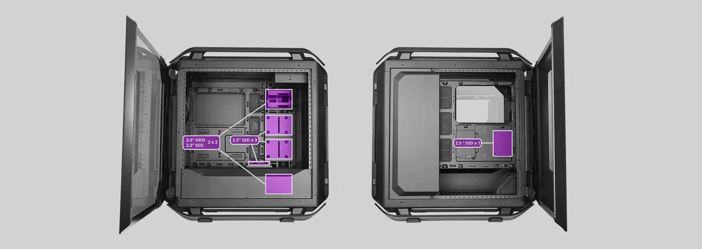 Cooler Master Cosmos C700P Black Edition Full View