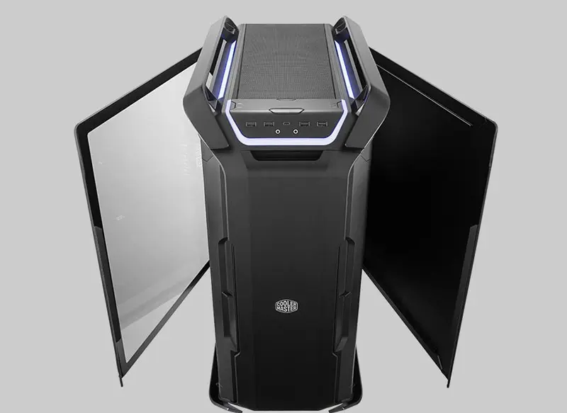 Curved Tempered Glass Side Panel of Cooler Master Cosmos C700P