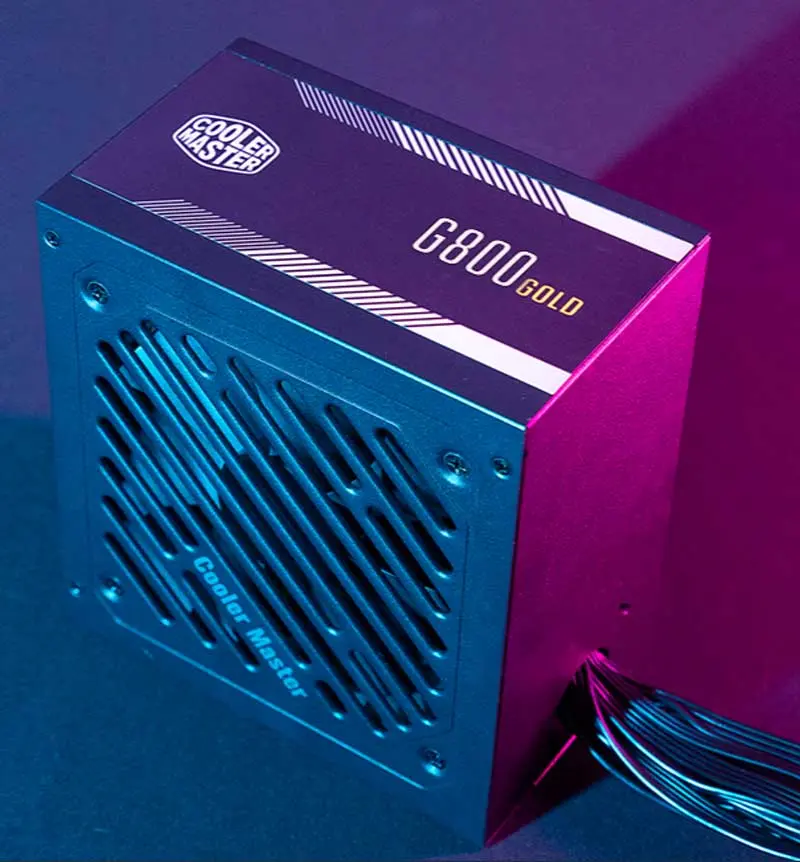 Cooler Master G800 Gold Power Supply - High Efficiency