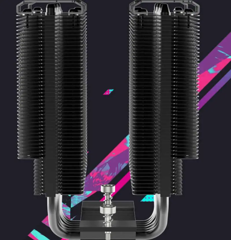 Redesigned Dual Halo Fan of Cooler Master Hyper 622