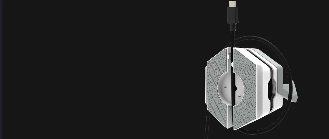 Cooler Master GEM White - Efficient Cable Management