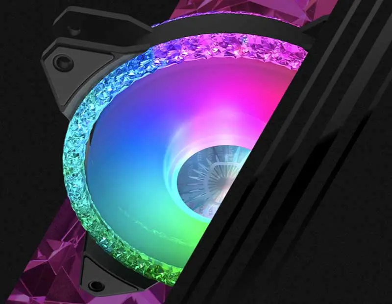 Cooler Master MasterFan MF120 ARGB Lighting Effect