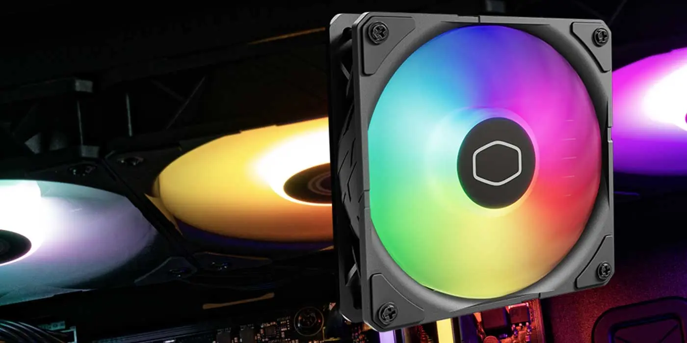 Cooler Master MasterLiquid 360 Atmos AIO Liquid Cooler Fans - Desktop
