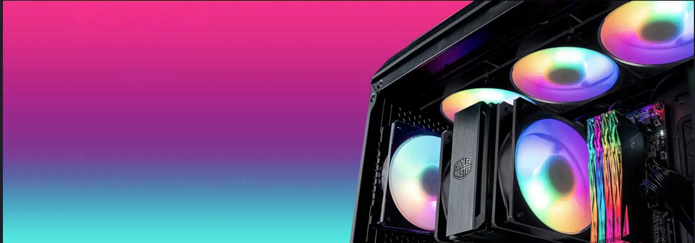 Cooler Master Mobius 120P Case Fan in Action