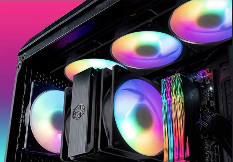 Cooler Master Mobius 120P Case Fan in Action