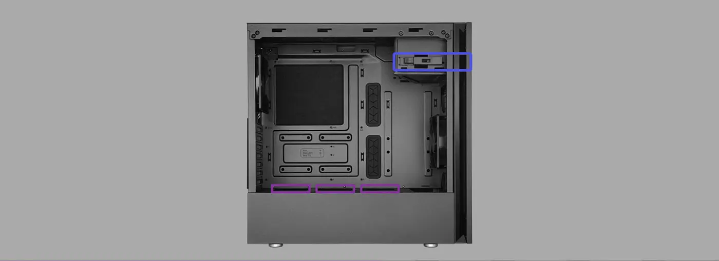 Storage Options for Silencio S600