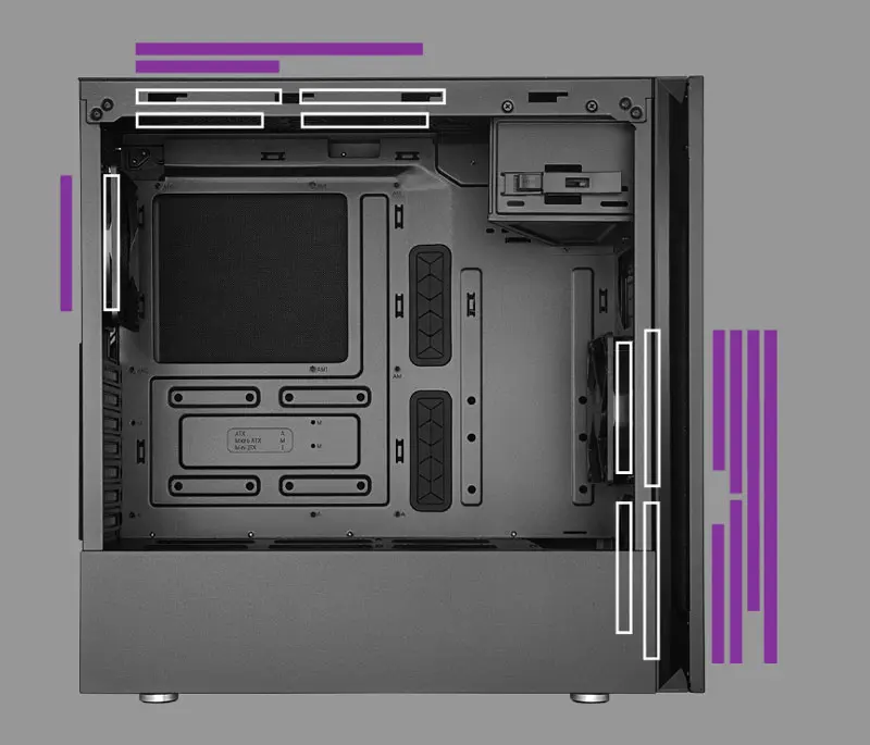 Cooling Setup for Silencio S600