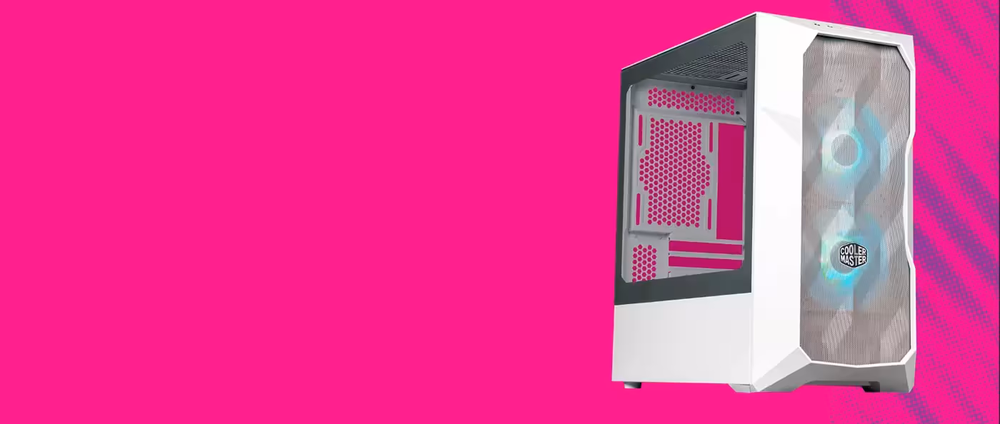 Cooler Master TD300 MESH Gaming Case Review - Desktop View
