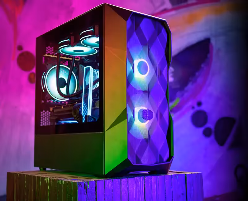 Cooler Master TD300 MESH Gaming Case Overview - Mobile View
