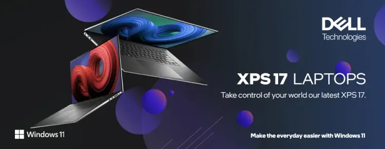 Dell XPS 17 Laptops - Power, Performance & Style