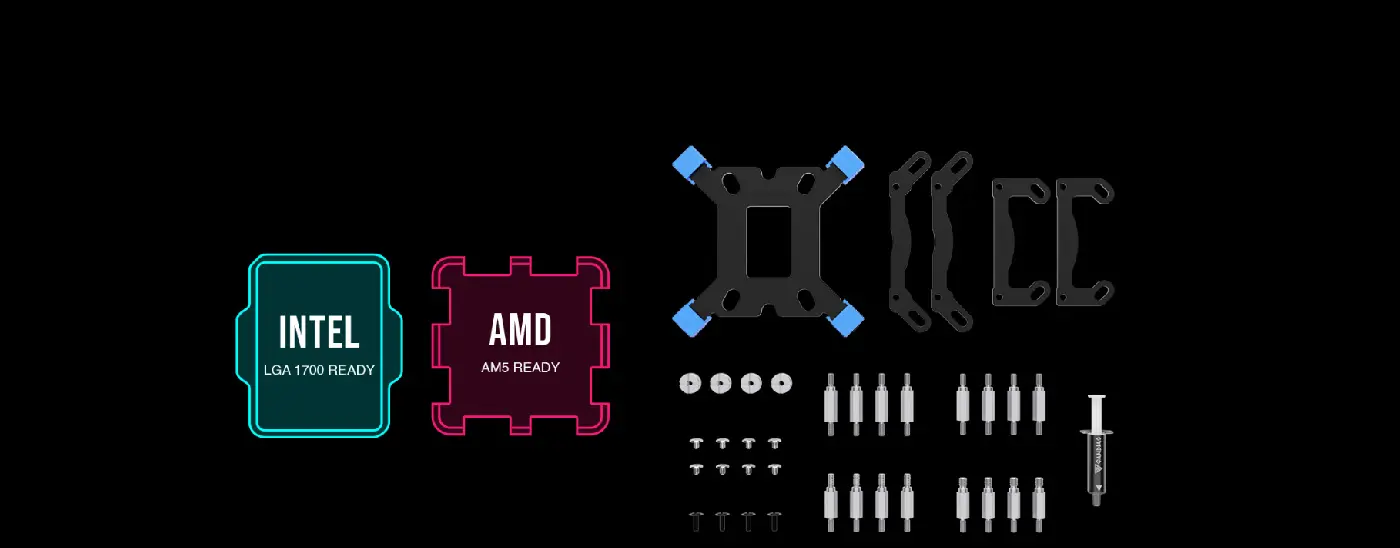 Gamdias AURA GL240 V2 Compatible with AMD and Intel