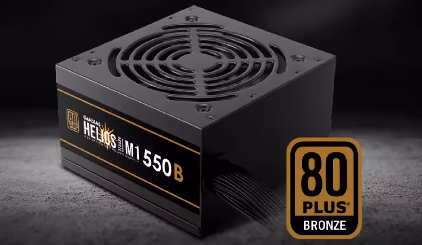 Gamdias HELIOS M1-550B 550W Power Supply Certification for Desktop Devices