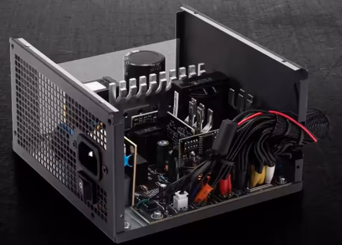 Stable +12V output with DC to DC structure and LLC resonance assist