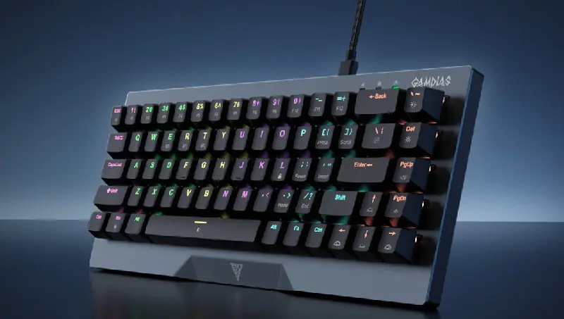 Gamdias HERMES M4 GG Keyboard Overview