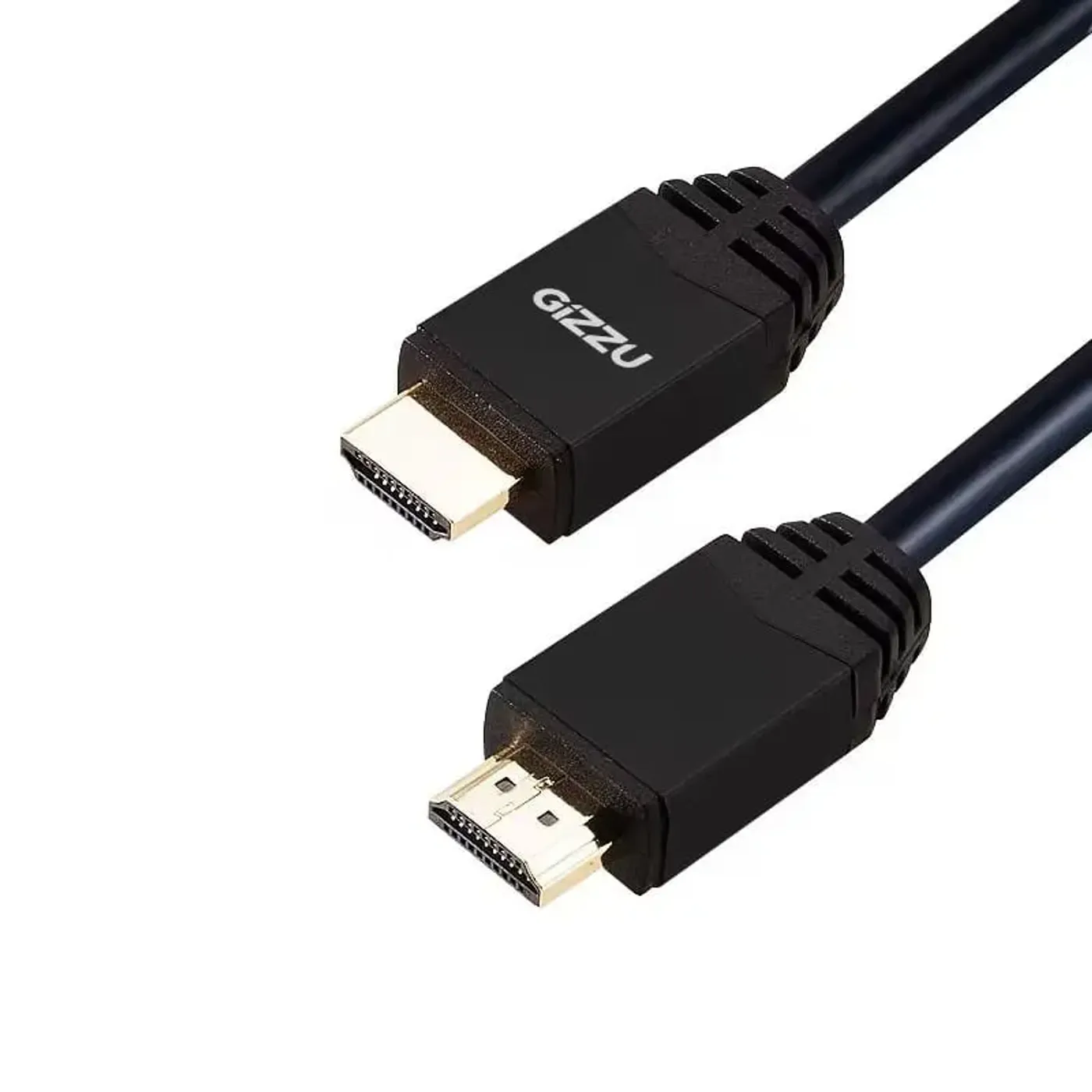Gizzu 4K HDMI 2.0 cable with durable polyester shielding for high-definition displays